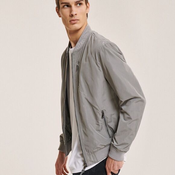 Kenneth Cole Zipped jacket in solid color Size Small - Picture 6 of 7